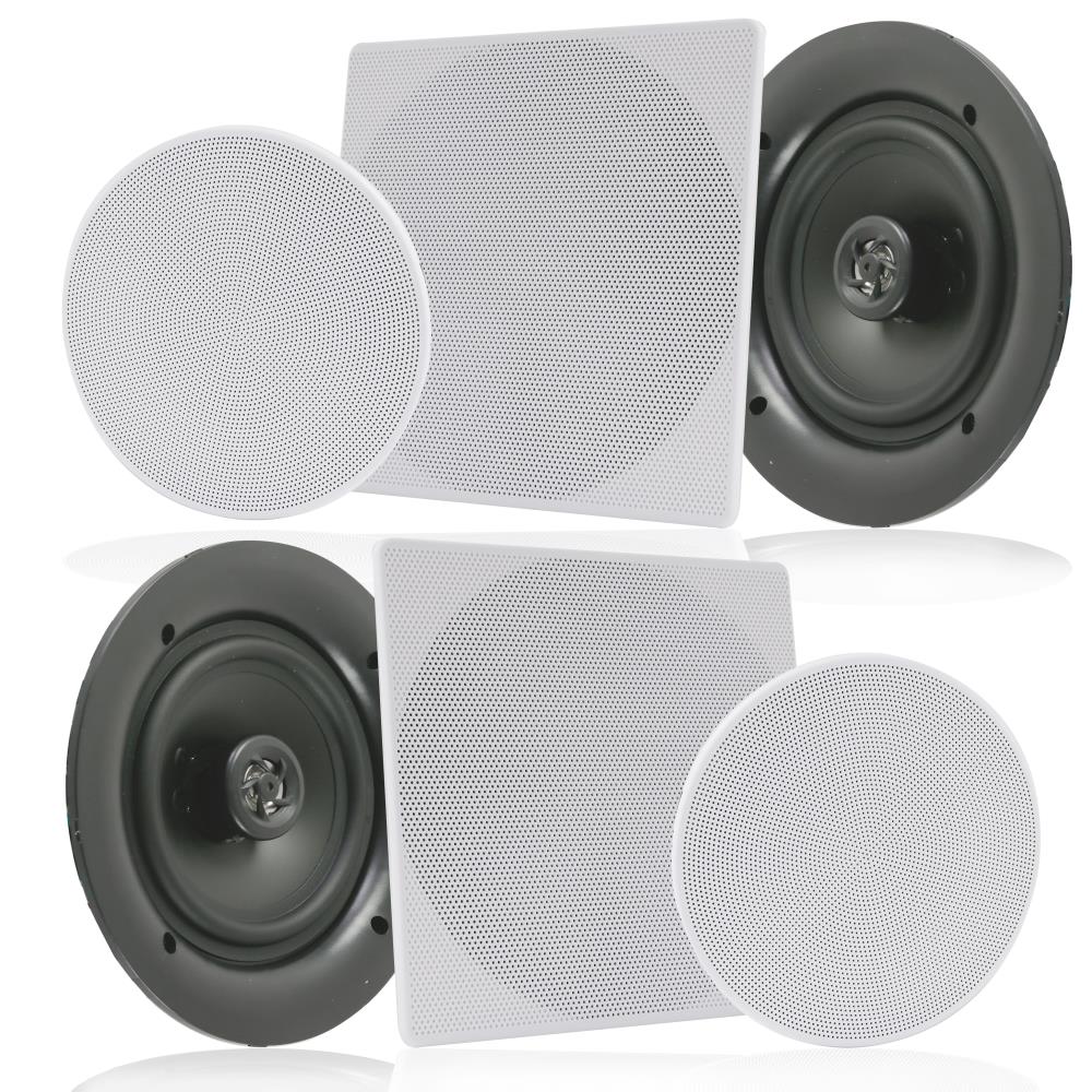 Details About Pair Of Pdic16106 Pyle 10 300w Sound Around Surround Wall Ceiling Home Speaker