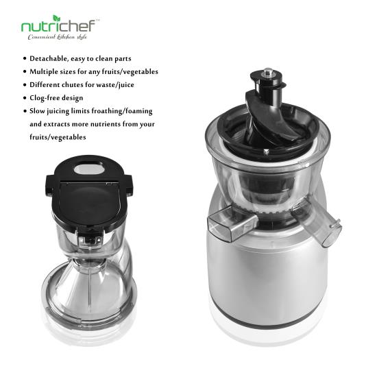 NEW Pyle PKSJ40 Countertop Masticating Slow Juicer / Juice & Drink Maker eBay
